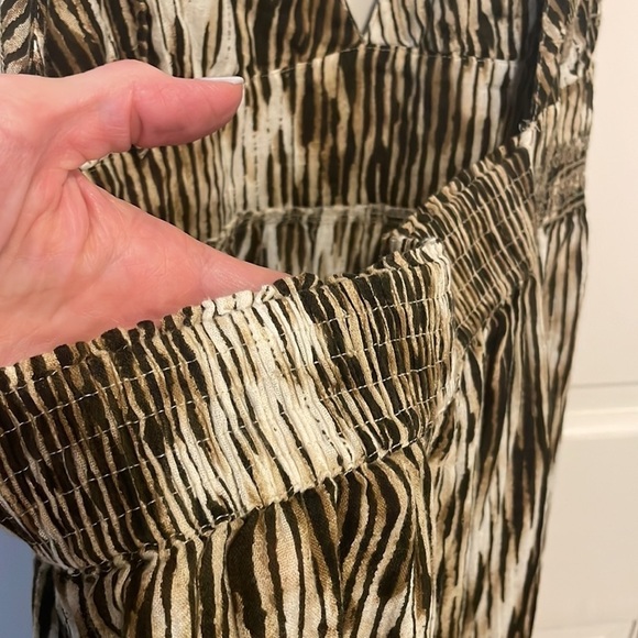 EUC LUCKY BRAND HALTER EMBROIDERED MAXI SZ large - Picture 11 of 15